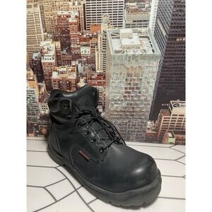 Red Wing 2234 ASTM F2413-11 Safety Steel Toe Boots Men's 10 D Black